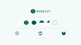 Berkley Care Logo Identity and how its used