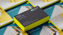 Barcroft Estates Business Card Design